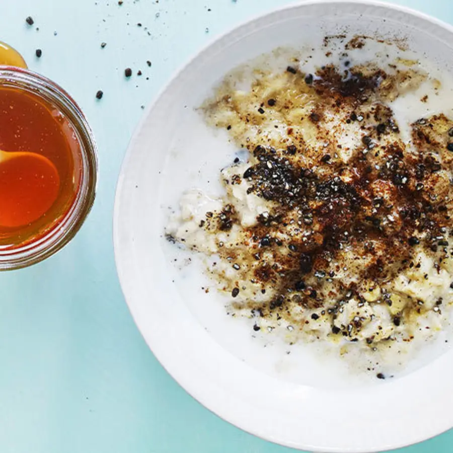 Chai porridge